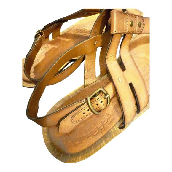 Clark’s Billie Swing Honey Strappy thong Sandals Size 9 tan - Picture 4 of 8